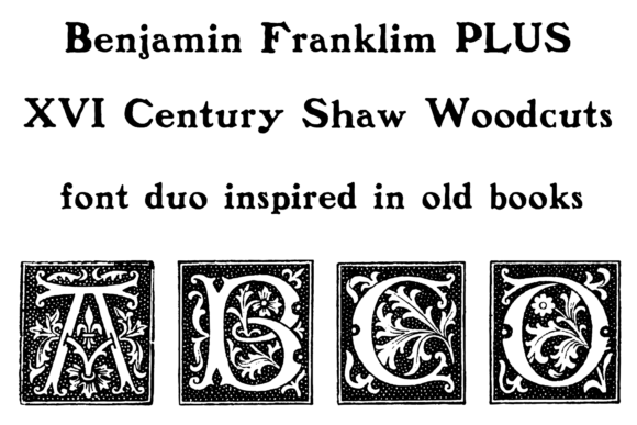 Benjamin Franklin Font Duo: A Timeless Design Asset