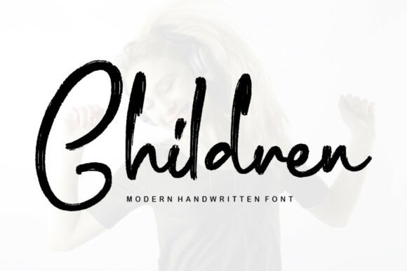 Children: A Dainty and Flowing Handwritten Font