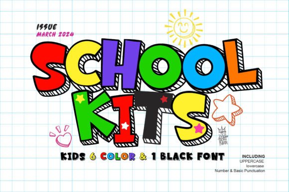 Discover the Playful Charm of School Kits