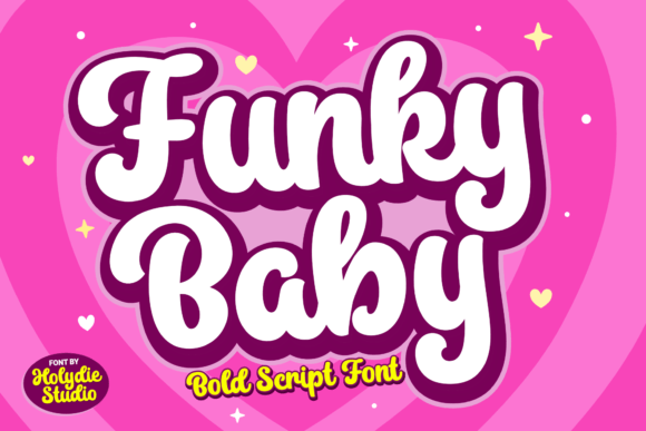 Funky Baby: A Bold Vintage Handwritten Font