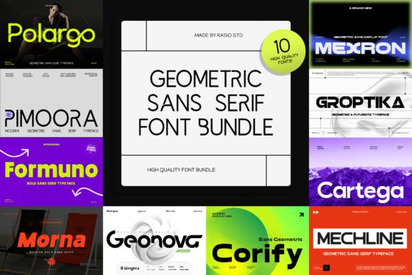 Geometric Sans Serif Bundle