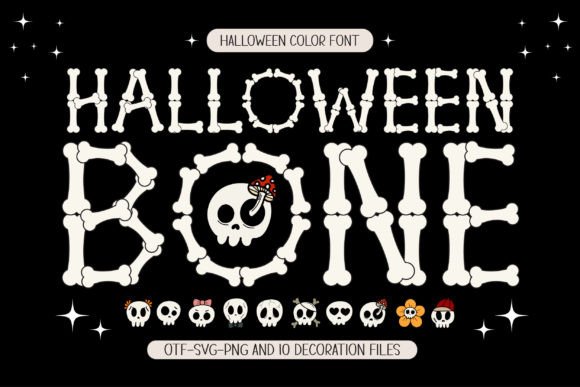 Halloween Bone: A Font with Spooky Elegance