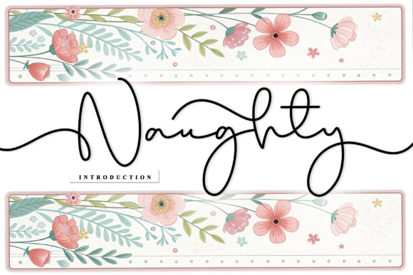 Naughty: A Handwritten Font for Bold, Beautiful Design