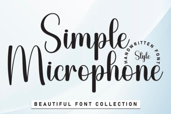 Simple Microphone: A Font That Speaks Volumes in Style