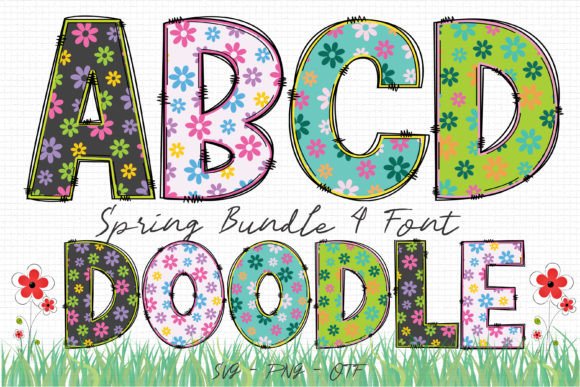 Spring Clip: A Sweet, Chic, and Bubbly Typeface