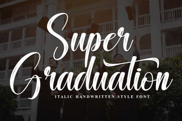 Super Graduation: Elegance Meets Whimsy